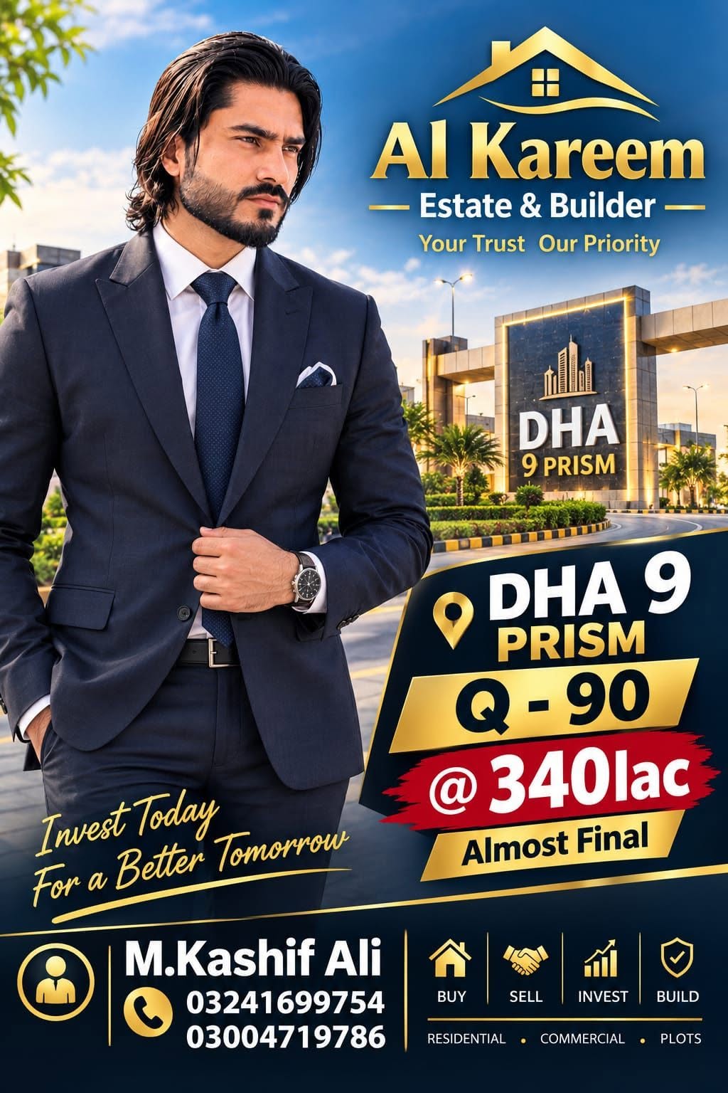 Agent ka FB ad (Al Kareem Estate) — almost final