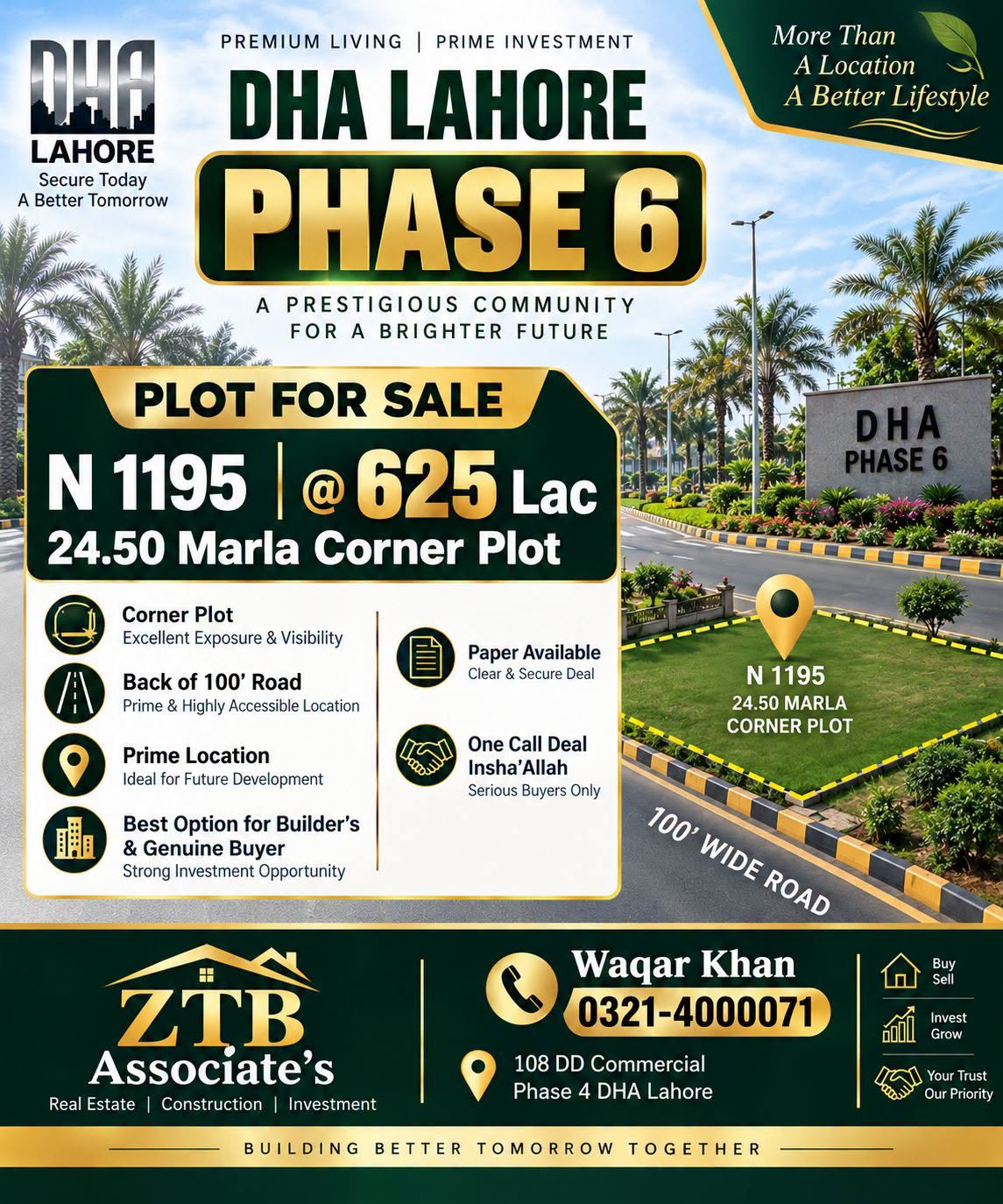 ZTB Associate's ka ad (Phase 6 N-1195)