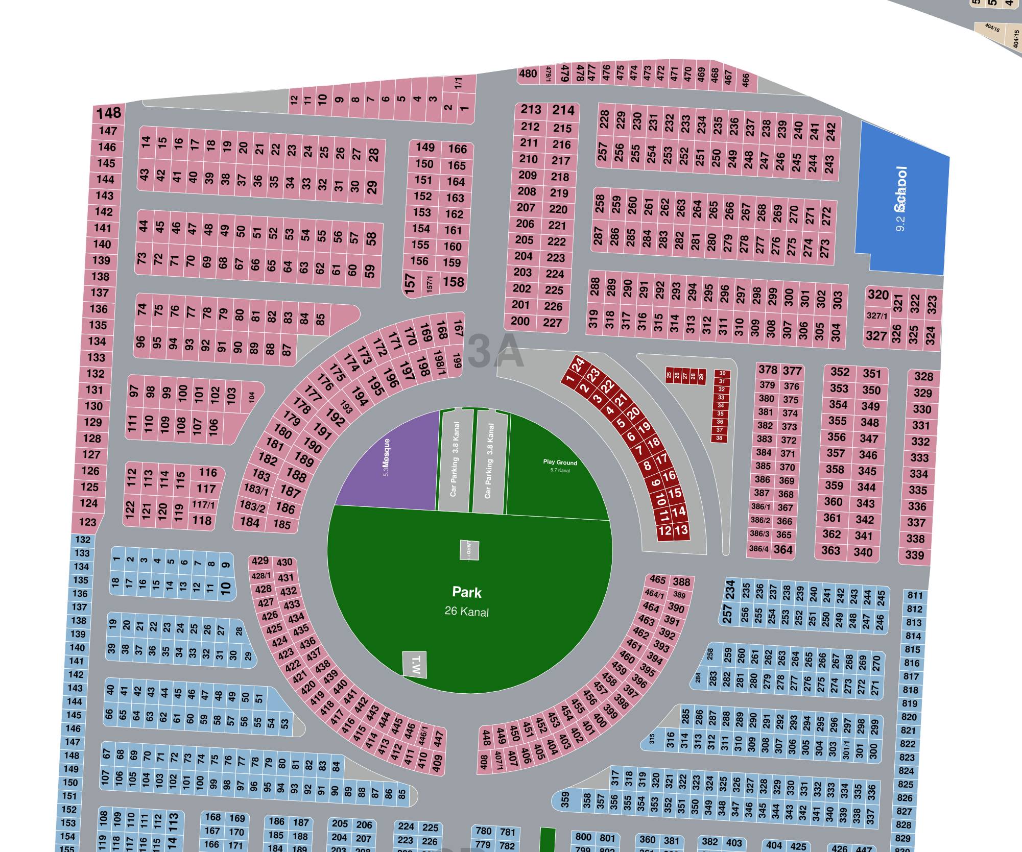 Block 1A map
