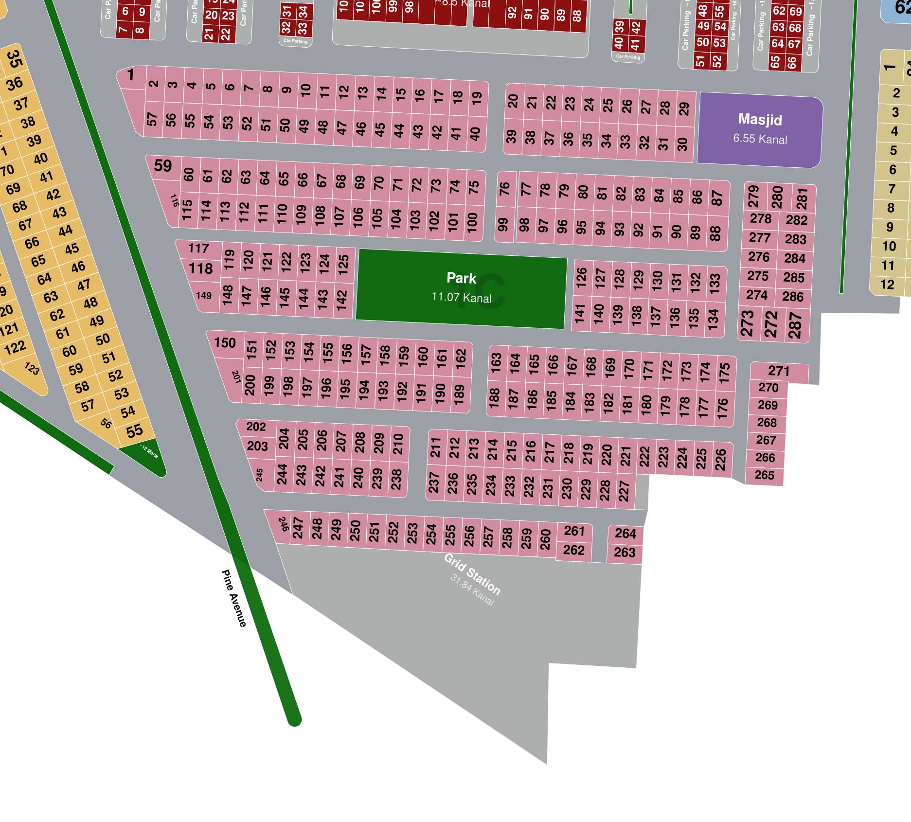 Block 1C map