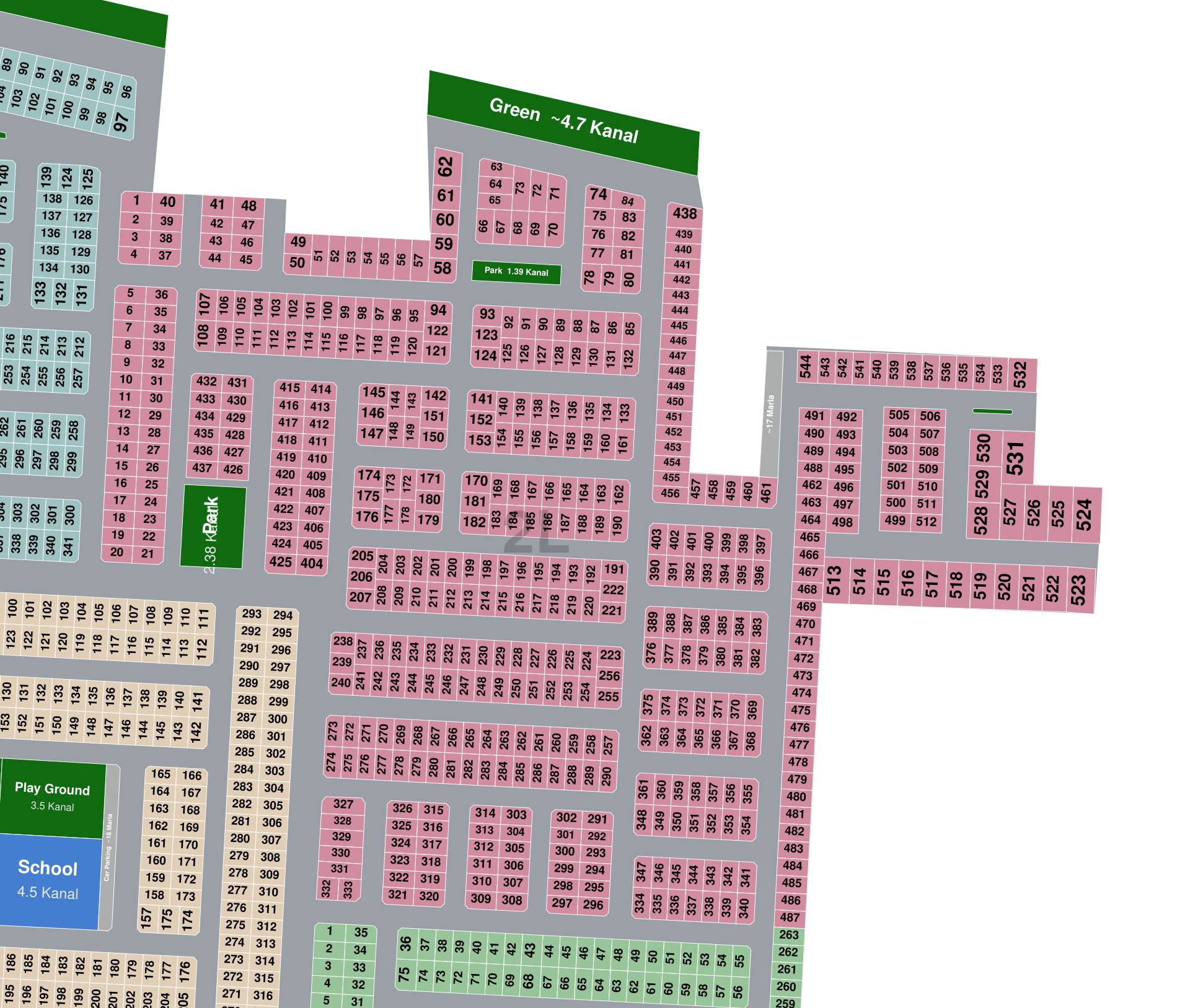 Block 2L map