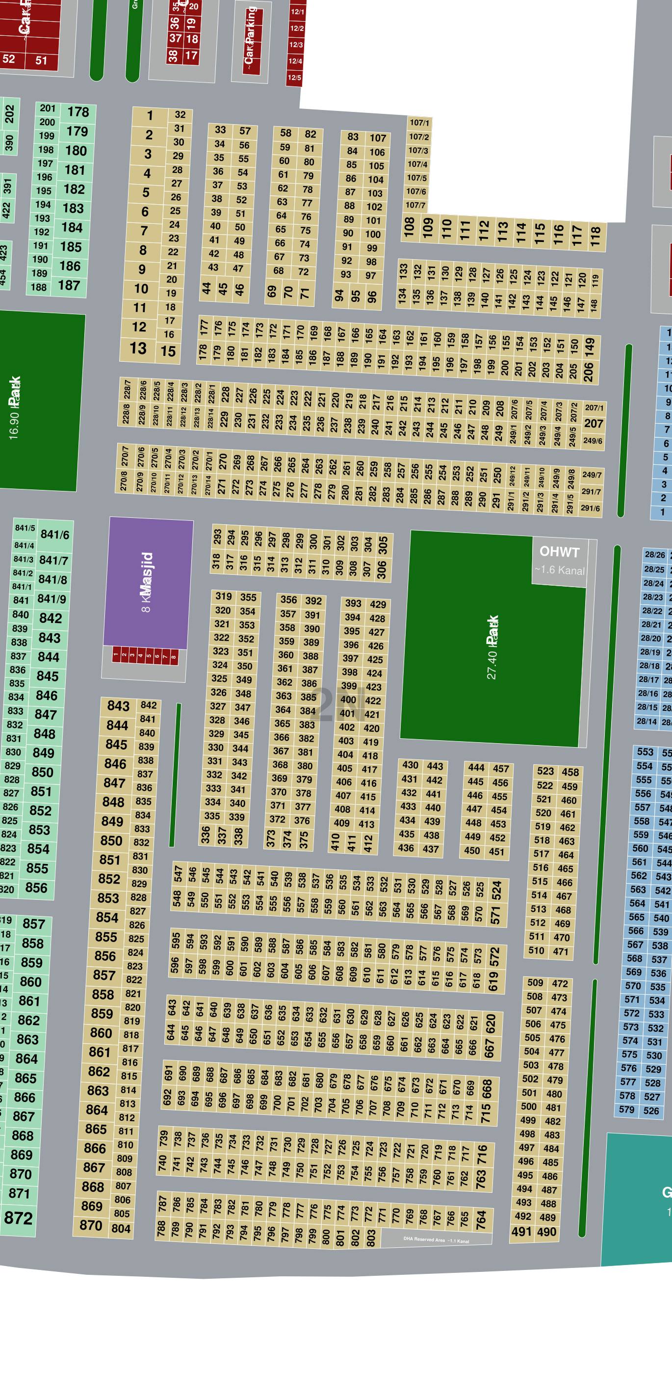 Block 2N map