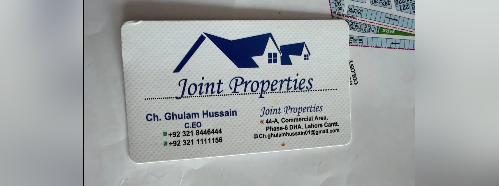 Ch. Ghulam Hussain — cover photo