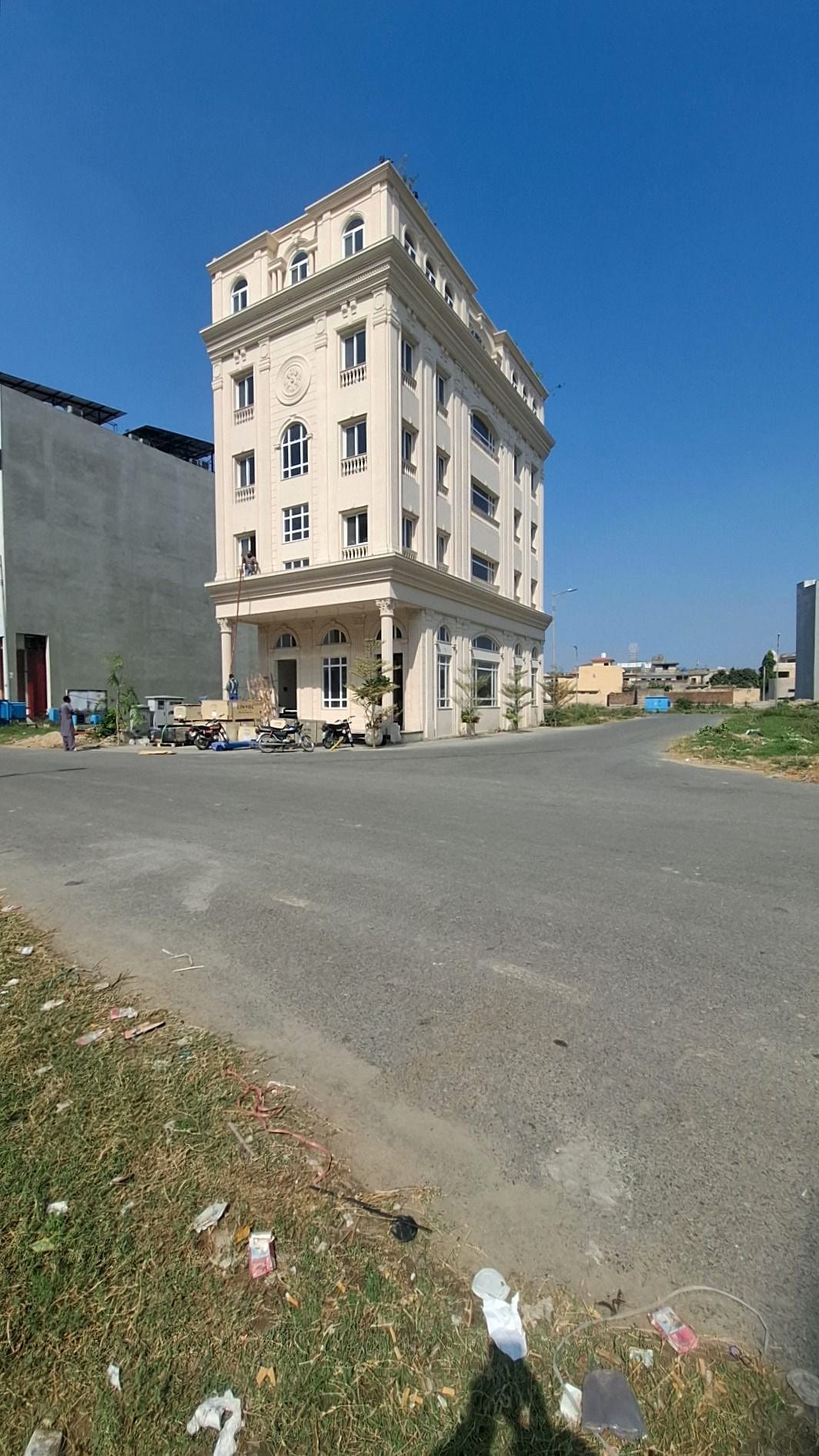 From the side — Plot 119, Block BWB, DHA Phase 8