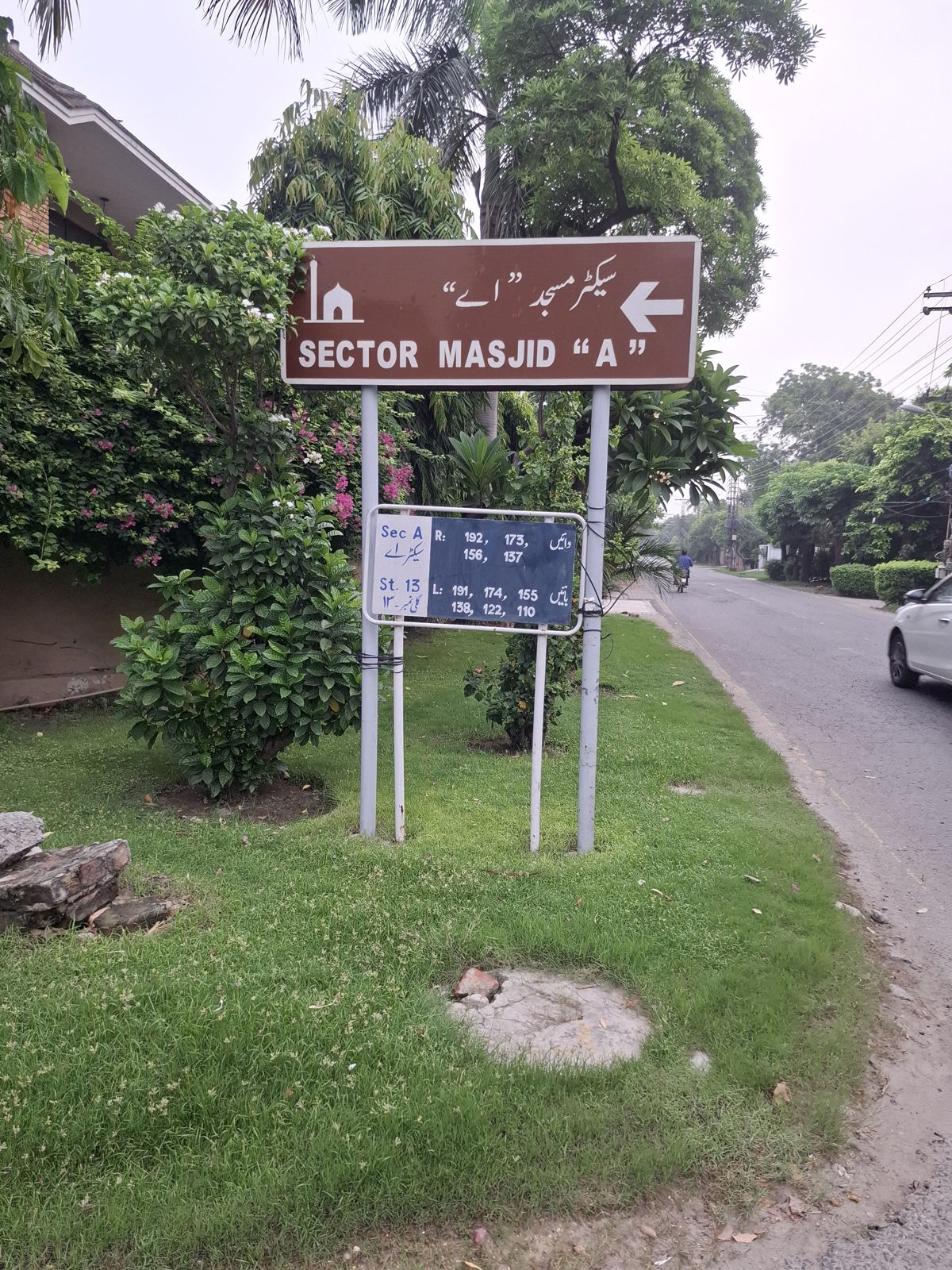 Street 13 board, Block A